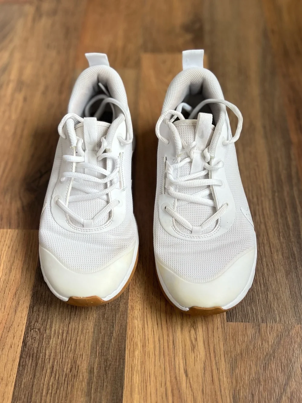 Nike Youth White Court / Volleyball shoes.